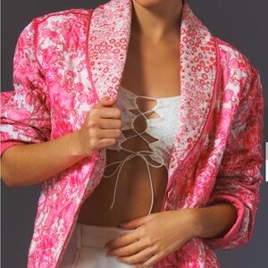 Printed Quilted Jacket